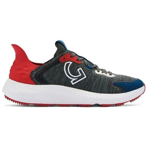 G/FORE MG4X2 Limited Edition Cross Trainer Golf Shoes Men 10 Charcoal Grey Red - Picture 1 of 16